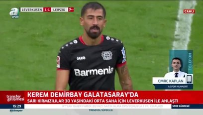 >Kerem Demirbay transferi resmen açıklandı!