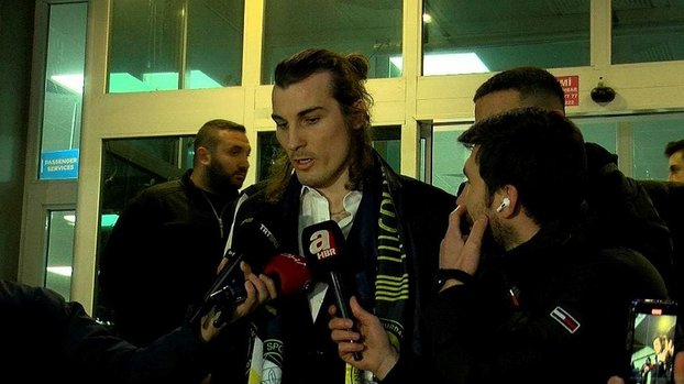 FENERBAHÇE HABERLERİ: Çağlar Söyüncü İstanbul'a geldi! İşte ilk sözleri
