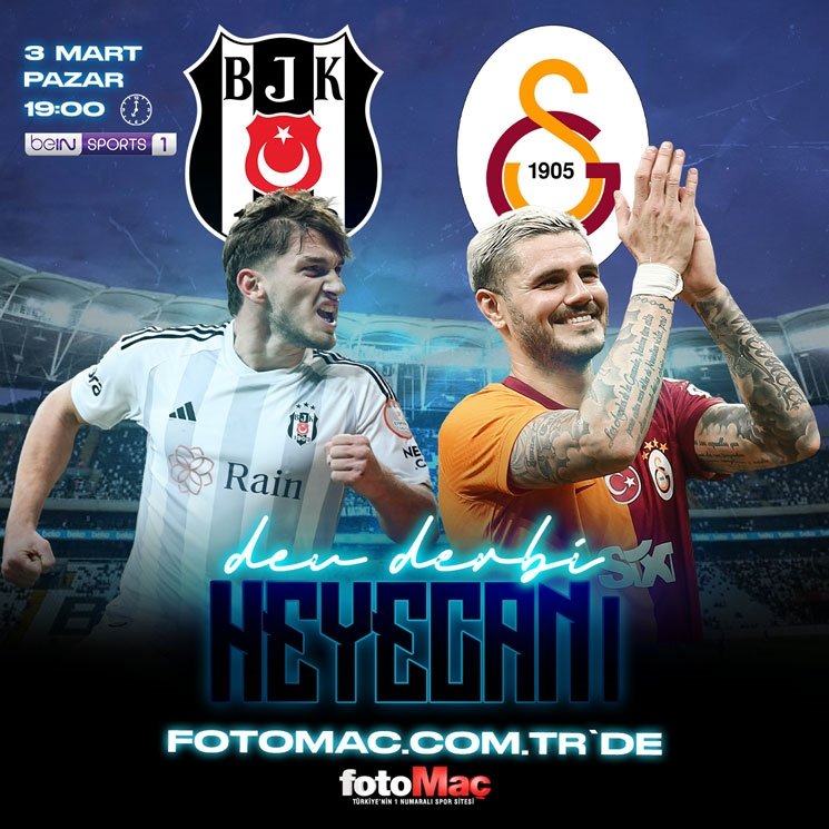 Beşiktaş - Galatasaray derbi maçı