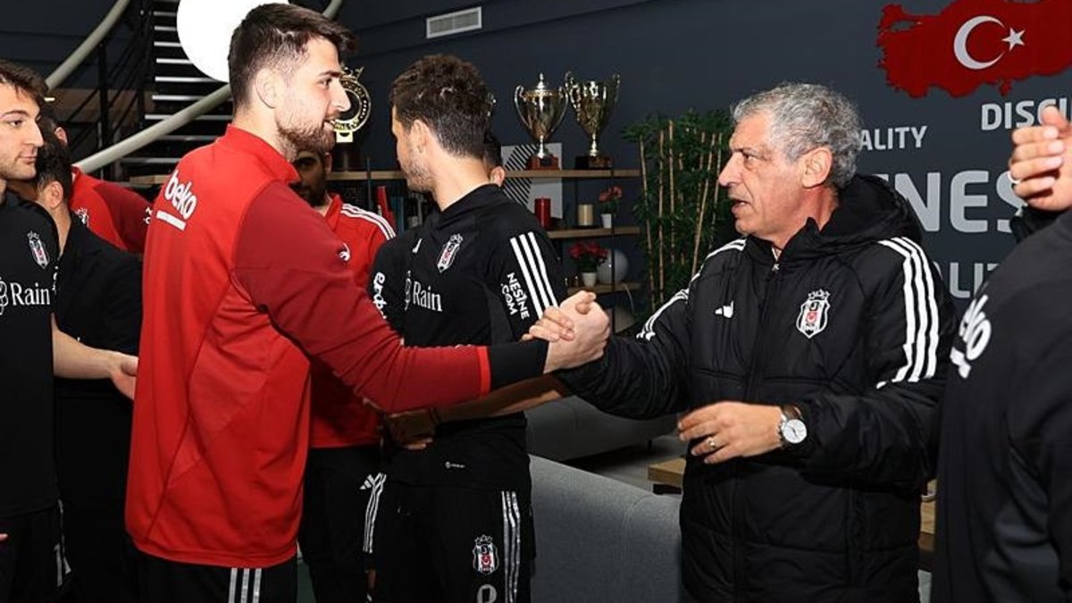 Beşiktaş'ta bayramlaşma töreni düzenlendi!