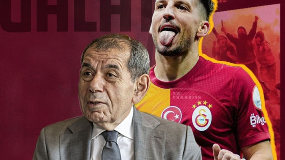 Galatasaray Başkanı Dursun Özbek açıkladı! Dries Mertens kalacak mı?