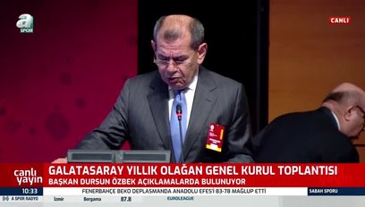 >Dursun Özbek: Avrupa Ligi'nde hedefimiz final oynamak